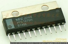 2pcs NEC UPC1270H ZIP-12 BIPOLAR ANALOG INTEGRATED CIRCUIT RH