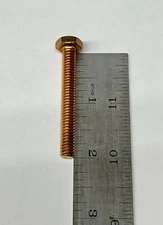 (25) 1/4-20 X 2 Hex Cap Screw Silicon BRONZE Bolt Fastener 1/4"x2" Full Thread 