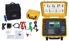 5KV Insulation Resistance Testers with Range 0.5MΩ～10TΩ Storage 1000 Groups Data