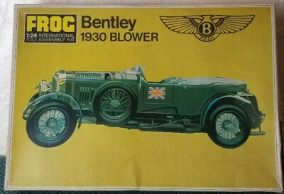 Vintage Frog 1:24 Scale Bentley 1930 Blower Model Car - RARE