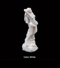 1:12 Dollhouse Accessories Mini Goddess Figurine Statue White 1.65 Inches