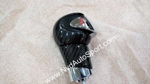 Mini R55, R56, R57, R58, R59, R60 Cooper S Carbon fiber Auto Gear Knob Shifter - Picture 6 of 11