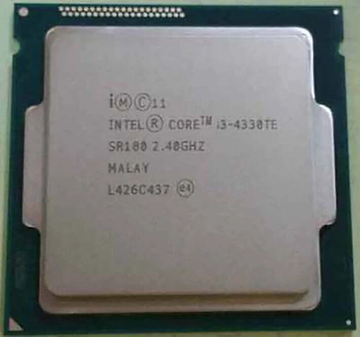 Intel Core i3-4330TE 2.40GHz 2 Cores 4 Threads 4M Cache LGA1150 CPU Processor - Image 4 of 4