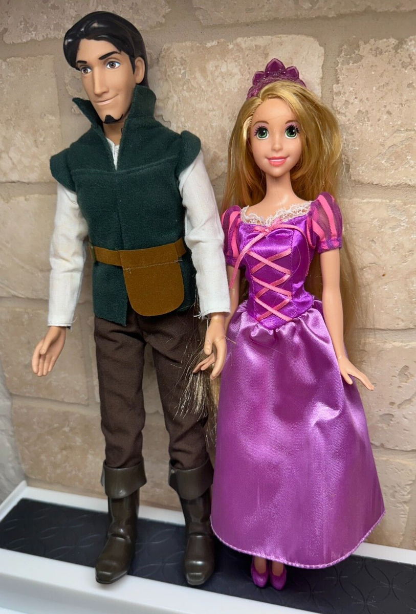 Disney Princess Rapunzel Tangled And Prince Flynn Rider Classic