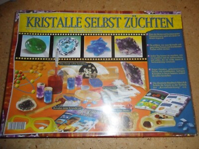Kristalle selbst züchten,Set mit Werkzeugen/Materialien, 12+, Clementoni OVP