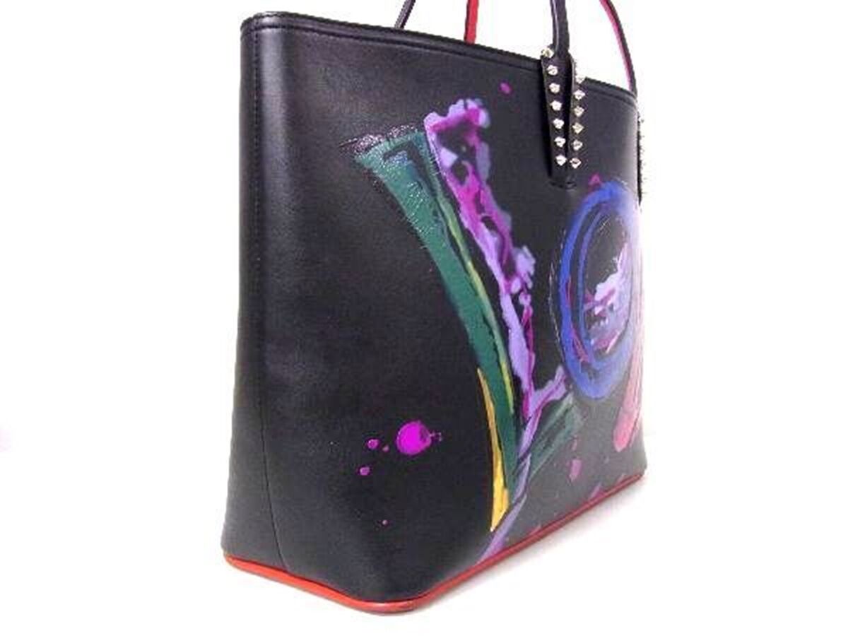 Christian Louboutin Tote Bag CABATA LOVE Collection Black Christian Louboutin Tote Bag CABATA LOVE Collection Black