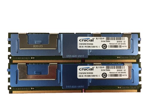 RAM Crucial 8GB 240 - PIN DDR2 1024Mx72 CT102472AF667.36FA1D4 | eBay