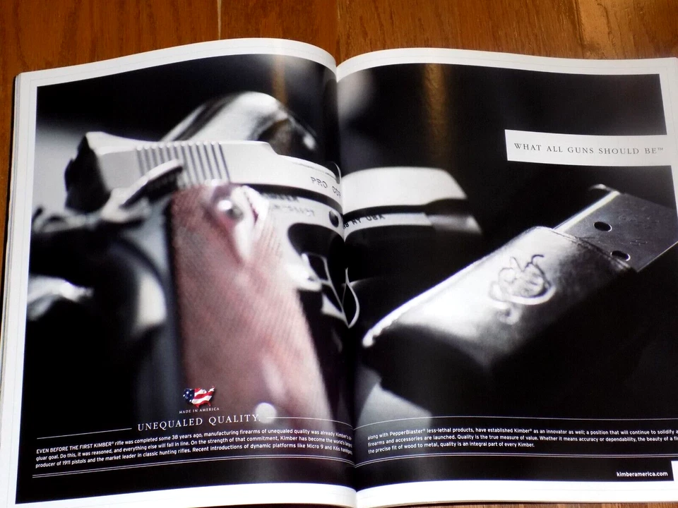 Lands & Grooves Kimber 2017 Defense/Precision/Hunting Gun Guns Catalog Magazine - Image 4 of 4