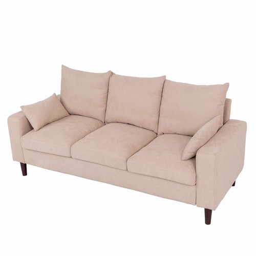 Modern L-Shaped Corner Sofa 2 3 Seater Armchair Couch With Footstool - Picture 65 of 411