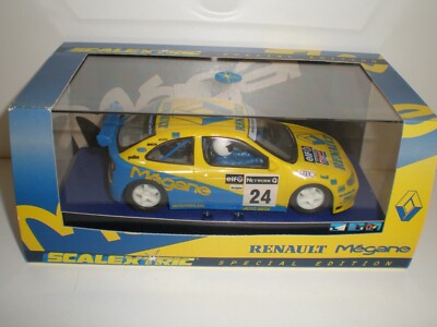 Scalextric C2029 Renault Megane Rallye Slotcar No 24 Special Edition