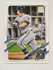 2021 TOPPS JEDD GYORKO #645 1B MILWAUKEE BREWERS BASEBALL CARD