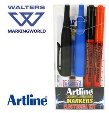 Artline Electrical Kit | Electricians Special Purpose Markers | Set 4 Pens