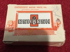 Oshkosh Motor Truck Wisconsin Playing Cards Compete Redi Slip Vintage 