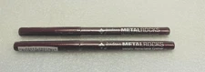 New (2) JORDANA METAL ROCKS Retractable Eye Pencil #03 PURPLE PRISM **RARE!