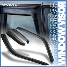 Window Visor Vent Rain Deflector for 88-99 Chevy/GMC C/K 2500/3500 Extended Cab