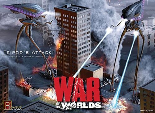 Pegasus 1/350 War Of The Worlds Tripod's Attack '05 Movie DIORAMA MODEL KIT 9006 - Picture 1 of 1