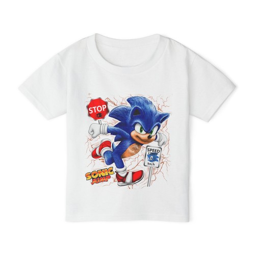 Sonic the Hedgehog Toddler T-Shirt - Playful Kids Tee, Fun Gift for Birthdays, - Picture 6 of 14