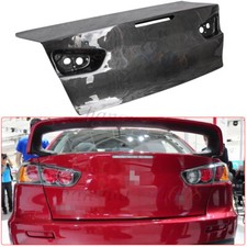 Cubierta de maletero trasero de fibra de carbono para 08UP Mitsubishi Lancer EVO10