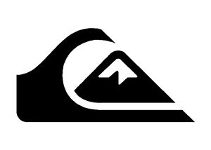 Quiksilver Surf Logo Vinyl Decal Quicksilver Surfboard Laptop Window ...