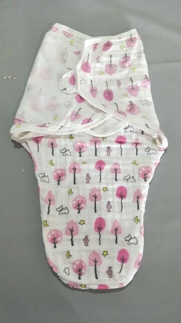 Nuevo 3 paños de eructo/babero 6 capas empaquetados con 2 mantas envolventes de ABC TERRELL Foto 4 de 4