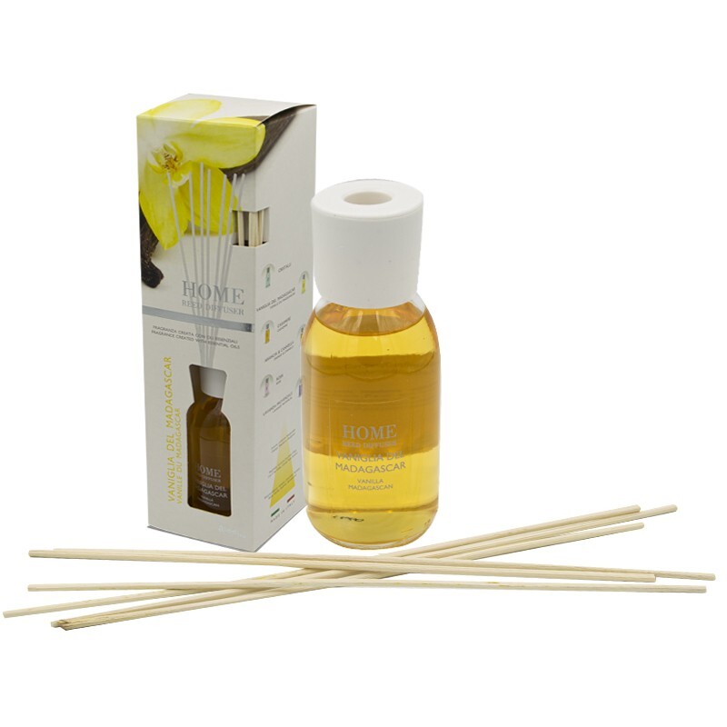 Set 4 Diffusori Aroma Vaniglia - Profumo per Interni con Bastoncini - 2