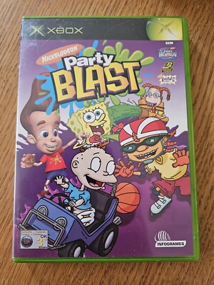 NICKELODEON PARTY BLAST XBOX / X BOX SPONGEBOB