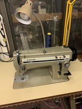 Used Singer Model 20u. Single Needle Lock Stitch Industrial sewing machine.