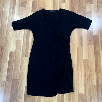 james perse short sleeve shirt dress NEW STANDARD JAMES PERSE $165 Rolled Sleeve T-Shirt Dress in Foil Size 0 (XS)