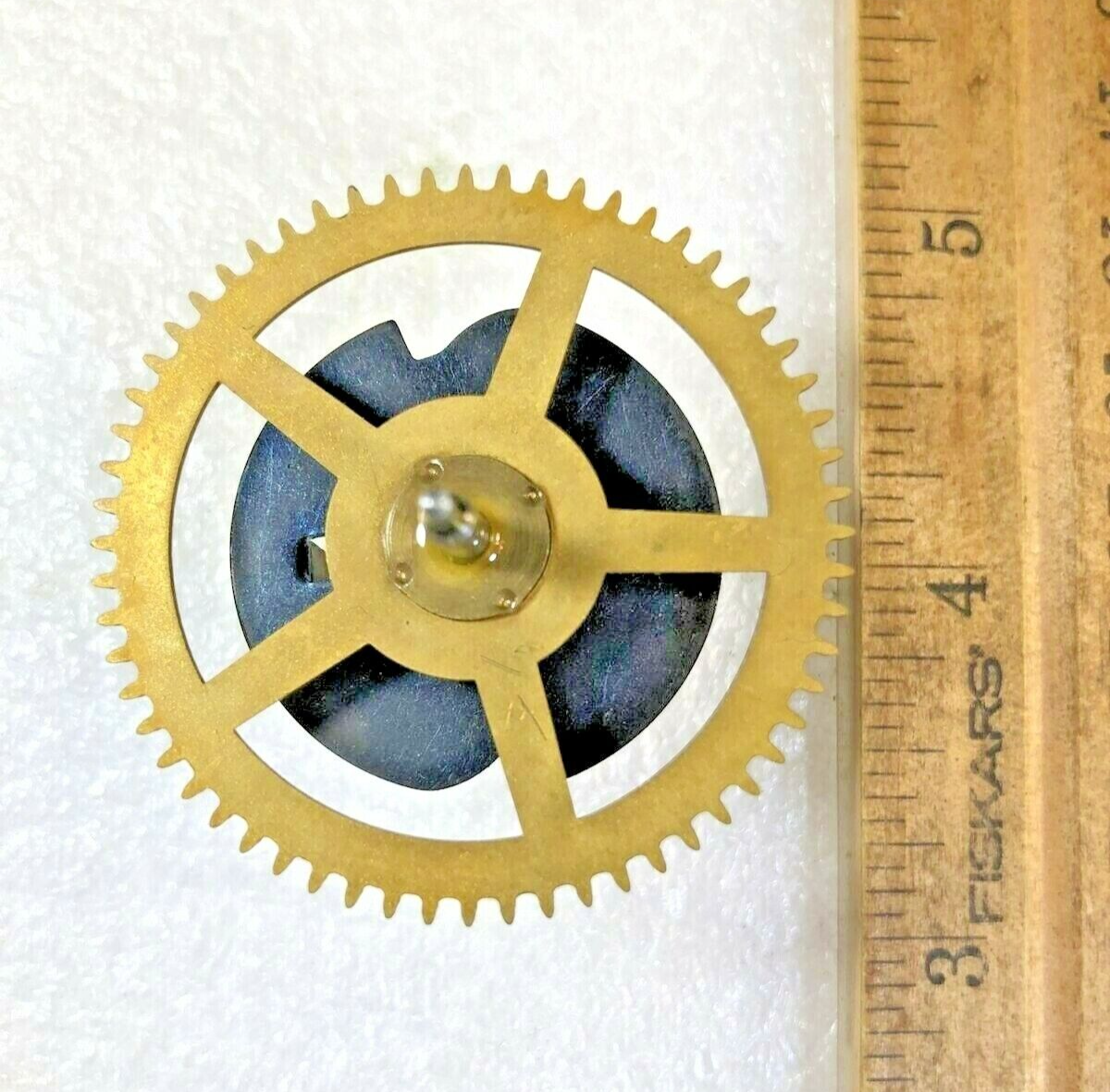 Old Sessions Clock Movement Strike Side 3rd Wheel (See Pics to ID Mvmt)  (K6313)