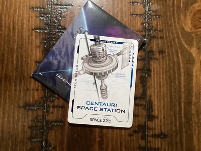 space 220 trading cards rare Centauri Space Station Trading Card Space 220 Walt Disney World Epcot RARE  CARD