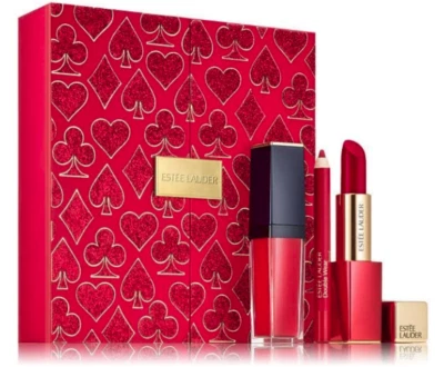 ESTÉE LAUDER ESTEE LAUDER LADY LUCK RED LIPS SET - NEW IN BOX