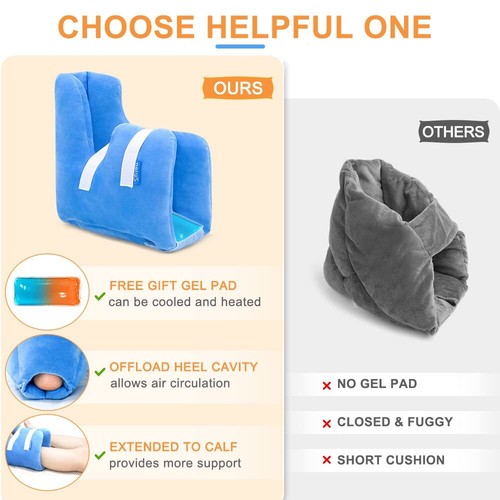 Heel Protector Cushion for Pressure Sores Foot Heel Protectors Offloading Boot - Picture 6 of 7