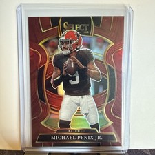 2025 Select Michael Penix Jr. Concourse Maroon Prizm #/149 Falcons Color Match