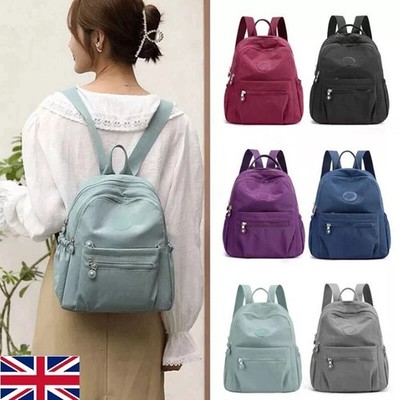 Damen Reiserucksack Frauen leicht klein wasserdicht Rucksack Schultertasche