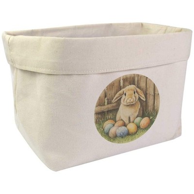 Großer Canvas-Organizer/Aufbewahrungstasche ''Osterhase mit Eiern'' (OR00045236)