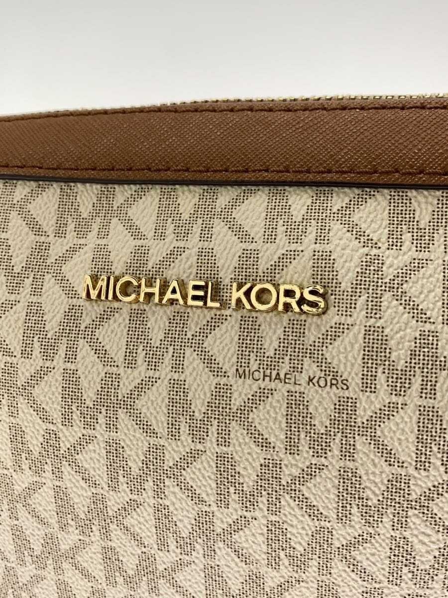 MICHAEL KORS Shoulder Bag in PVC Brown with All-Over Print, 35F8GTTC3B thumbnail 5