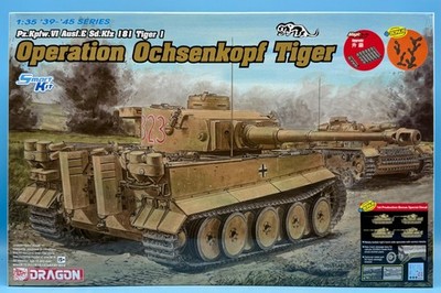 Dragon 6328 1/35 Sd.Kfz.181 Tiger I ''Operation Ochsenkopf Tiger'' Brand New