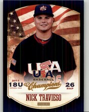 2013 Panini USA Baseball Champions Nick Travieso #105