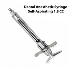 4 Pcs Dental Anesthetic Syringe Self Aspirating 1.8 CC Dental Tool German Grade