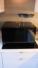 LG NeoChef Microwave Grill 1200W 32L Black Smart Inverter Manual EU-GB Adapter 