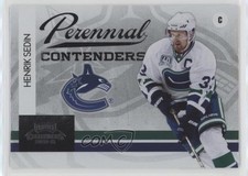 2010-11 Panini Playoff Contenders Perennial Contenders Henrik Sedin #7 HOF 5ui