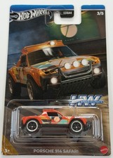 Hot Wheels Porsche 914 Safari HW Speed Graphics Silver Series Orange 3/5 Diecast
