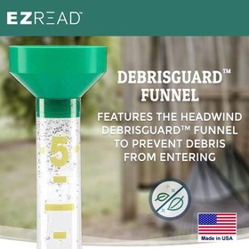Headwind EZRead 26&rdquo; Giant Professional Outdoor rain Gauge USA Made Heavy Duty