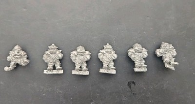 Dwarf Bloodbowl Team Players X6 2nd Edition Citadel BB105 Games Workshop