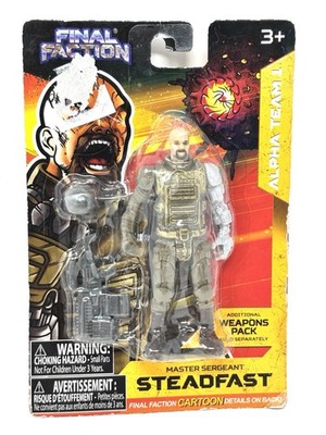 Final Faction - Alpha Team 1 - Master Sergeant Steadfast - Action Figure
