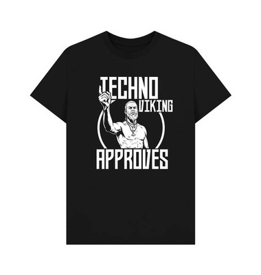 Techno Viking T Shirt Size S-3XL