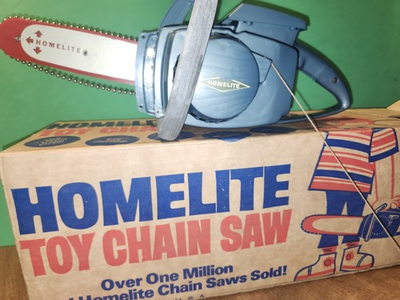 #ad Homelite Toy Chainsaw. Parts Repair With BOX .No Returns. $149.00