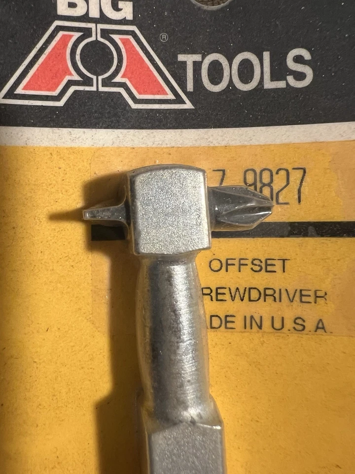 Big A Tools Offset Screwdriver Made In USA - Image 2 of 4
