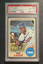 Rod Carew Cards, Rookie Cards and Autographed Memorabilia Guide 33