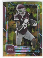 Anthony Evans 2025 Bowman Chrome University Sapphire Gold /50 $1.50 SHIPPING